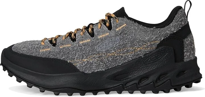 KEEN Jasper Zionic Men's Climbing Shoes Steel Grey/Oak Buff : 8 D - Medium, Suede - Image 6