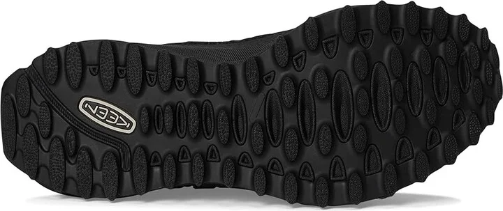 KEEN Jasper Zionic Sneakers Women's Shoes Black/Black : 8 B - Medium, Leather - Image 3