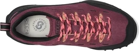 KEEN Jasper Zionic Sneakers Women's Shoes Fig/Lilas : 7.5 B - Medium, Leather - Image 2