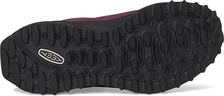 KEEN Jasper Zionic Sneakers Women's Shoes Fig/Lilas : 7.5 B - Medium, Leather - Image 3
