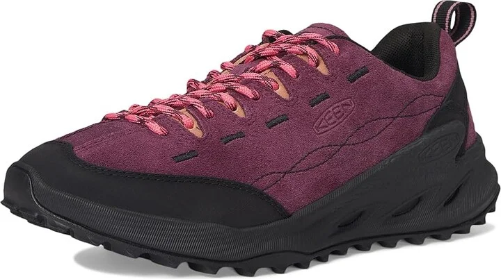 KEEN Jasper Zionic Sneakers Women's Shoes Fig/Lilas : 7.5 B - Medium, Leather - Image 5