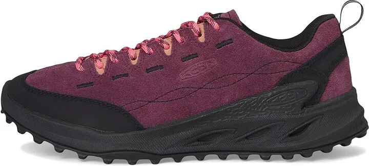 KEEN Jasper Zionic Sneakers Women's Shoes Fig/Lilas : 7.5 B - Medium, Leather - Image 6