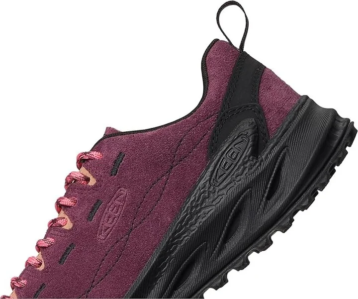 KEEN Jasper Zionic Sneakers Women's Shoes Fig/Lilas : 7.5 B - Medium, Leather - Image 7