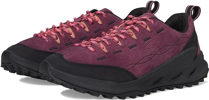 KEEN Jasper Zionic Sneakers Women's Shoes Fig/Lilas : 7.5 B - Medium, Leather