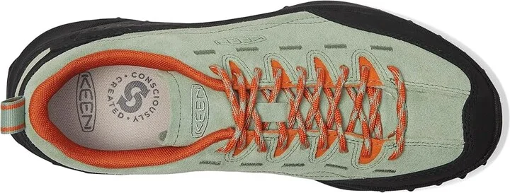 KEEN Jasper Zionic Women's Shoes Granite Green/Gold Flame : 9.5 B - Medium, Suede - Image 2