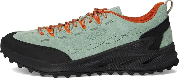 KEEN Jasper Zionic Women's Shoes Granite Green/Gold Flame : 9.5 B - Medium, Suede - Image 6