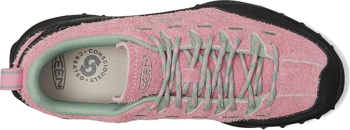 KEEN Jasper Zionic Women's Shoes Moonlight Mauve/Granite Green : 9 B - Medium, Suede - Image 2