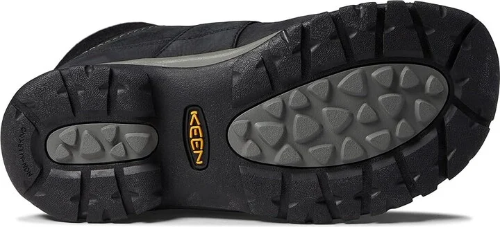 KEEN Kaci III Winter Mid Waterproof Women's Waterproof Boots Black/Steel Grey : 9.5 B - Medium, Leather/Textile - Image 3