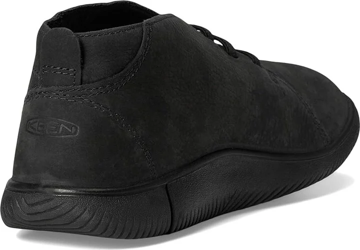 KEEN KNX Chukka Men's Boots Black/Black : 9.5 D - Medium, Leather - Image 4