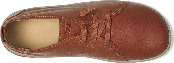 KEEN KNX Chukka Men's Boots Tortoise Shell/Plaza Taupe : 9 D - Medium, Leather - Image 2