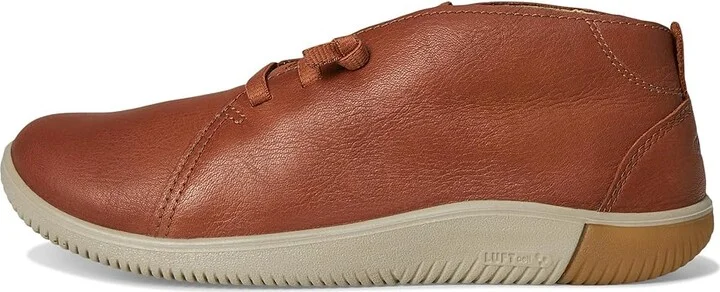 KEEN KNX Chukka Men's Boots Tortoise Shell/Plaza Taupe : 9 D - Medium, Leather - Image 6