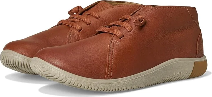 KEEN KNX Chukka Men's Boots Tortoise Shell/Plaza Taupe : 9 D - Medium, Leather