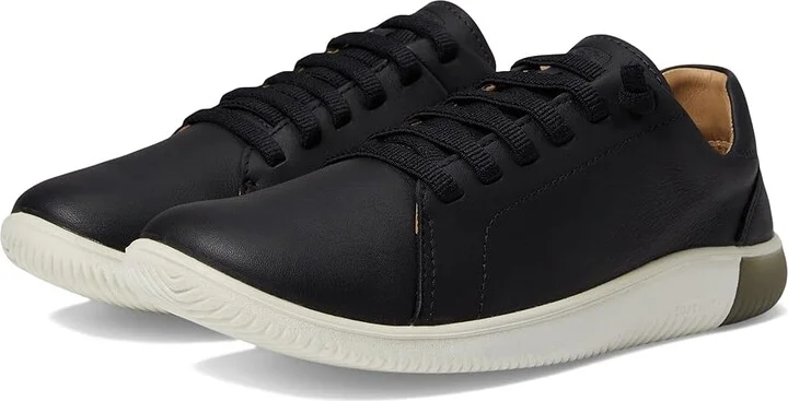 KEEN KNX Lace Men's Shoes Black/Star White : 8.5 D - Medium, Leather