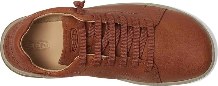 KEEN KNX Lace Men's Shoes Tortoise Shell/Plaza Taupe : 11.5 D - Medium, Leather - Image 2