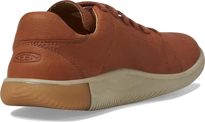 KEEN KNX Lace Men's Shoes Tortoise Shell/Plaza Taupe : 11.5 D - Medium, Leather - Image 4