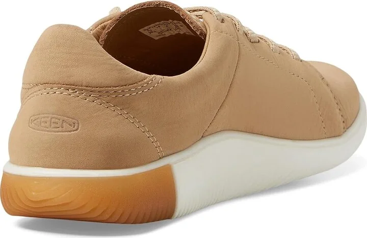KEEN KNX Lace Women's Shoes Safari/Star White : 6 B - Medium, Leather - Image 4