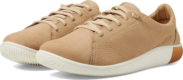 KEEN KNX Lace Women's Shoes Safari/Star White : 6 B - Medium, Leather