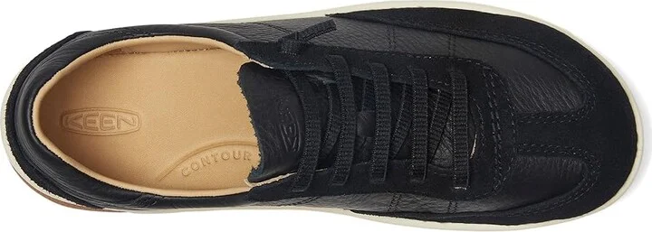 KEEN KNX T-Toe Women's Shoes Black/Birch : 9 B - Medium, Leather - Image 2