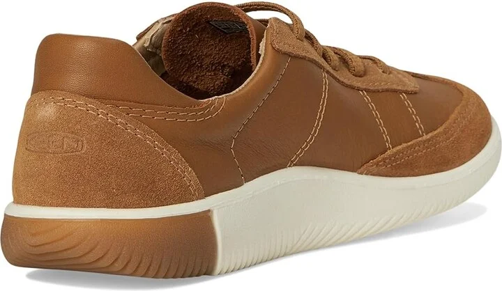 KEEN KNX T-Toe Women's Shoes Chipmunk/Birch : 9.5 B - Medium, Leather - Image 4
