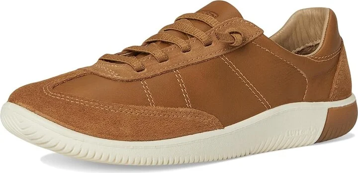 KEEN KNX T-Toe Women's Shoes Chipmunk/Birch : 9.5 B - Medium, Leather - Image 5