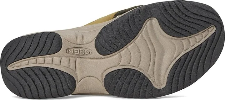 KEEN Kona Flip TG Men's Shoes Martini Olive/Forest Night : 8.5 D - Medium, Leather/Synthetic - Image 3