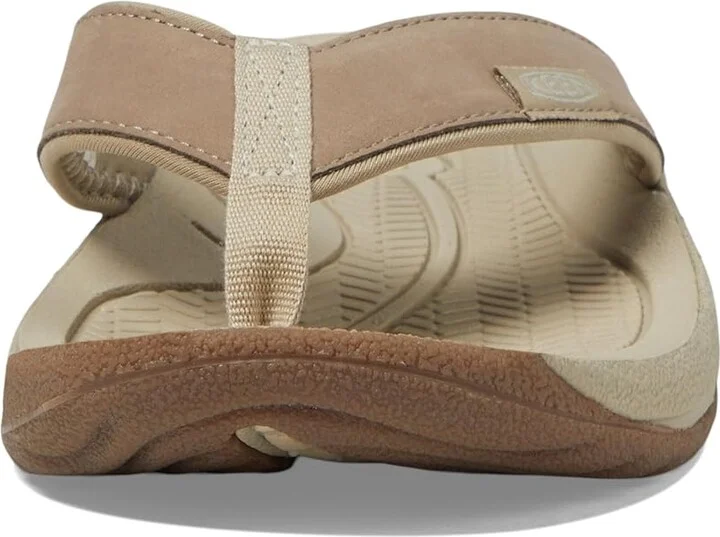 KEEN Kona Flip TG Women's Shoes Brindle/Silver Birch : 9 B - Medium, Leather - Image 2