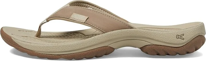 KEEN Kona Flip TG Women's Shoes Brindle/Silver Birch : 9 B - Medium, Leather - Image 5