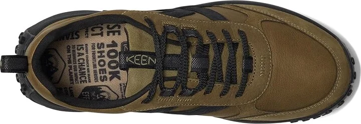 KEEN KS86 Lea Men's Climbing Shoes Dark Olive/Black : 8.5 D - Medium, Leather - Image 2