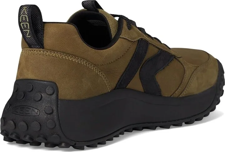 KEEN KS86 Lea Men's Climbing Shoes Dark Olive/Black : 8.5 D - Medium, Leather - Image 4