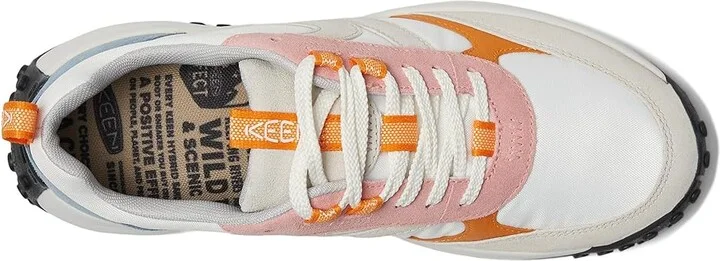 KEEN KS86 Women's Climbing Shoes Zephyr/Orange Pepper : 5 B - Medium, Leather/Suede - Image 2