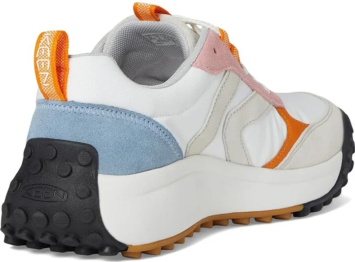 KEEN KS86 Women's Climbing Shoes Zephyr/Orange Pepper : 5 B - Medium, Leather/Suede - Image 4