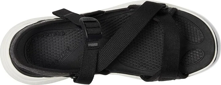 KEEN Leiki Open-Toe Sandals Women's Shoes Black/Star White : 9.5 B - Medium, Synthetic - Image 2