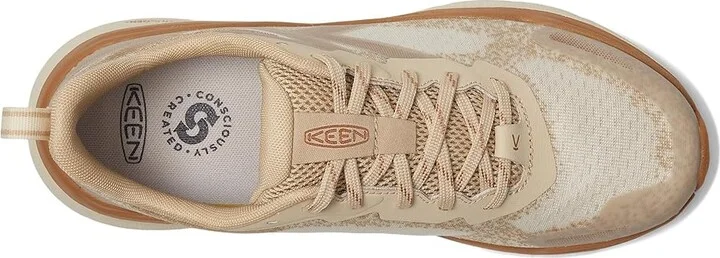 KEEN Leiki Speed Hiking Shoes Women's Climbing Shoes Birch/Safari : 10 B - Medium, Leather - Image 2