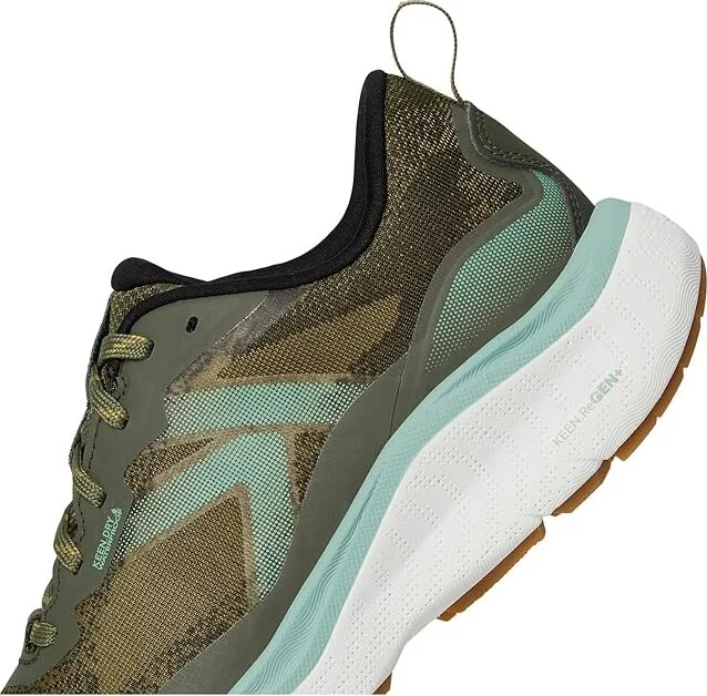 KEEN Leiki Waterproof Hiking Shoes Women's Climbing Shoes Winter Moss/Granite Green : 6.5 B - Medium, Leather - Image 7