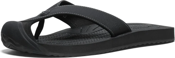 KEEN Men's Barbados Breathable Comfortable Sandals Toe Protection Flip-Flops