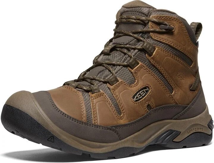 KEEN Men's Circadia Mid Height Comfortable Waterproof Hiking Boots