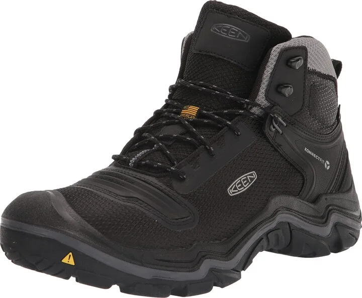 KEEN Men's Durand Evo Mid Height Waterproof Backpacking Hiking Boots