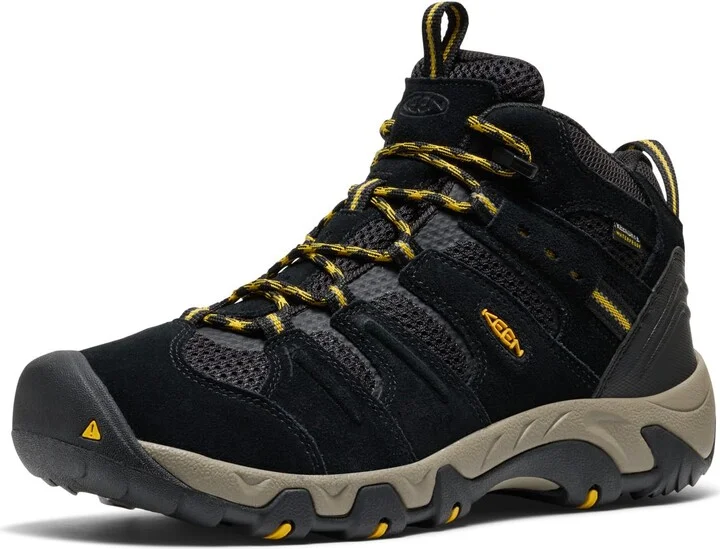 KEEN Men's Headout Mid Height Waterproof All Terrain Hiking Boots