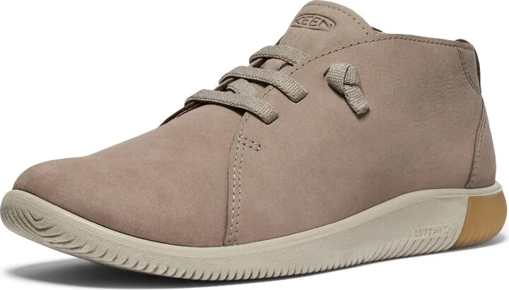 KEEN Men's KNX Mid Top Leather Flexible Comfortable Chukka Boots