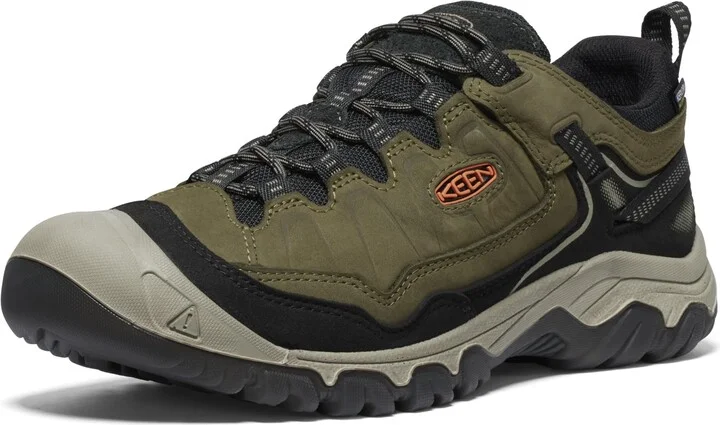 KEEN Men's Targhee 4 Low Height Durable Comfortable Waterproof Hiking Shoes
