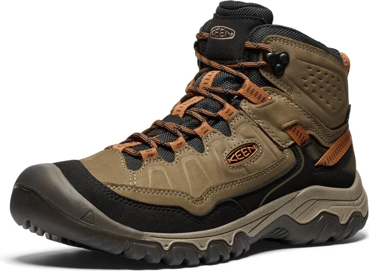 KEEN Men's Targhee 4 Mid Height Durable Comfortable Waterproof Hiking Boots