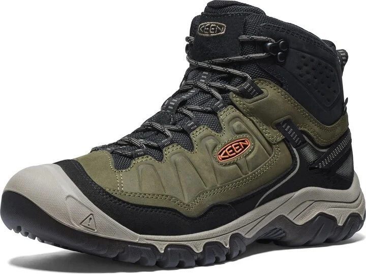 KEEN Men's Targhee 4 Mid Height Durable Comfortable Waterproof Hiking Boots
