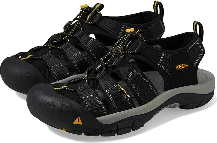 KEEN Newport H2 Men's Sandals Black : 7.5 D - Medium, Textile