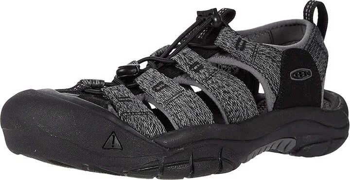 KEEN Newport H2 Men's Sandals Black/Steel Grey : 9.5 D - Medium, Textile - Image 2