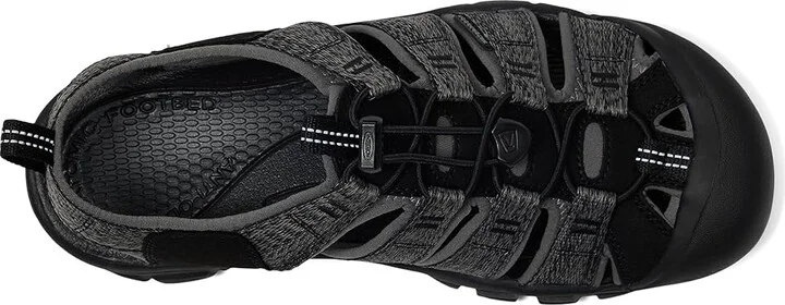 KEEN Newport H2 Men's Sandals Black/Steel Grey : 9.5 D - Medium, Textile - Image 3