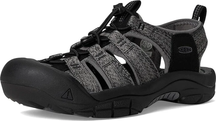 KEEN Newport H2 Men's Sandals Black/Steel Grey : 9.5 D - Medium, Textile - Image 6