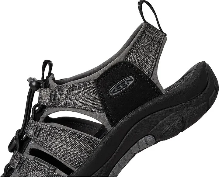 KEEN Newport H2 Men's Sandals Black/Steel Grey : 9.5 D - Medium, Textile - Image 8