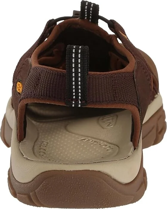 KEEN Newport H2 Men's Sandals Java/Golden Yellow : 9.5 D - Medium, Textile - Image 4