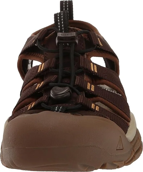 KEEN Newport H2 Men's Sandals Java/Golden Yellow : 9.5 D - Medium, Textile - Image 5