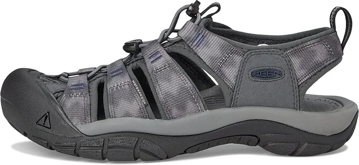 KEEN Newport H2 Men's Sandals Magnet/Chevron : 9.5 D - Medium, Textile - Image 6